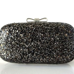 INC International Concepts Evie Glitter Clutch